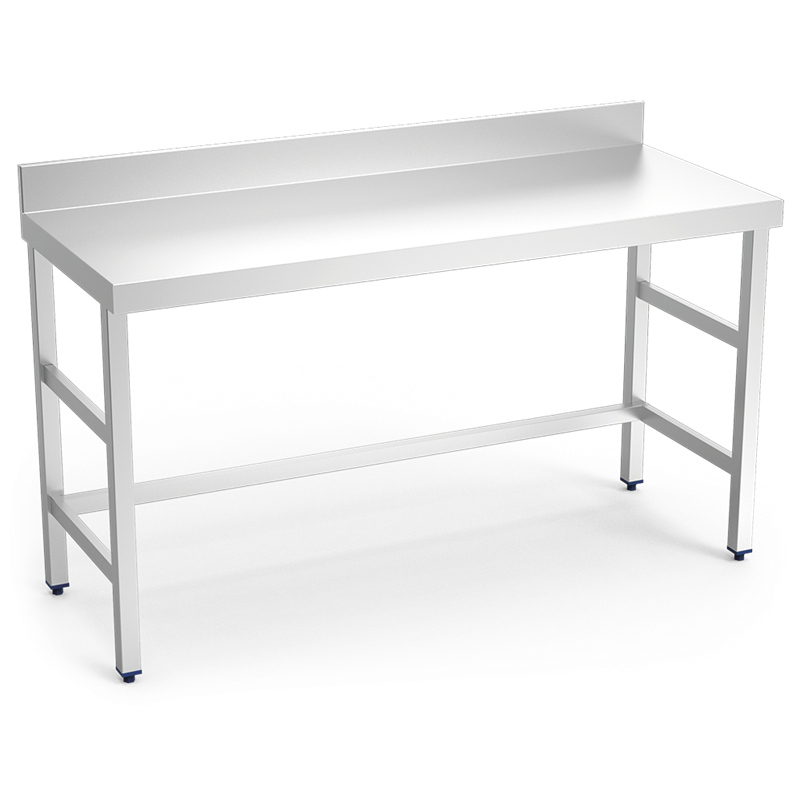 Mesa mural s/entrepaño 1000x500x850 mm.