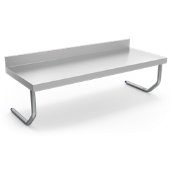 Mesa mural a pared 1000x600x450 mm.