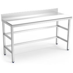 Mesa prepar.mural fb.blanca s/ent.1500x600x850 mm.