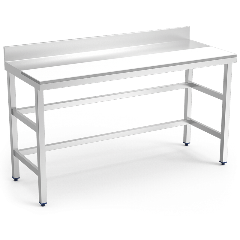 Mesa prepar.mural fb.blanca s/ent.2000x800x850 mm.