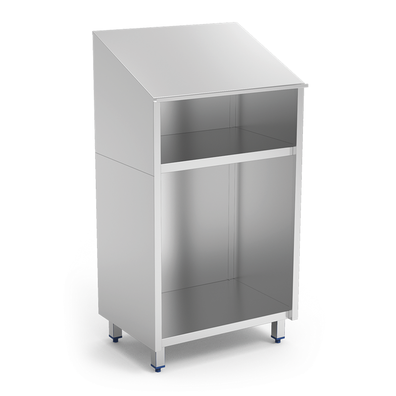 Atril para recepción 678x505x1290 mm.