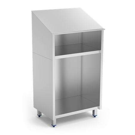 Atril para recepción 678x505x1290 mm.