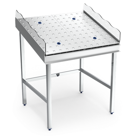 Prolongación para mostrador de pescadería