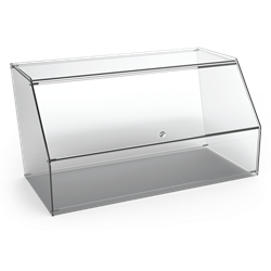 Cubierta protectora para mostrador de pescadería