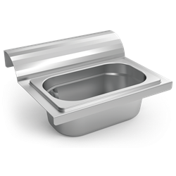 Papelera para tickets "Su turno" para mostrador de pescadería