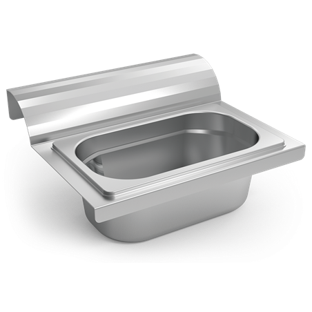 Papelera para tickets "Su turno" para mostrador de pescadería