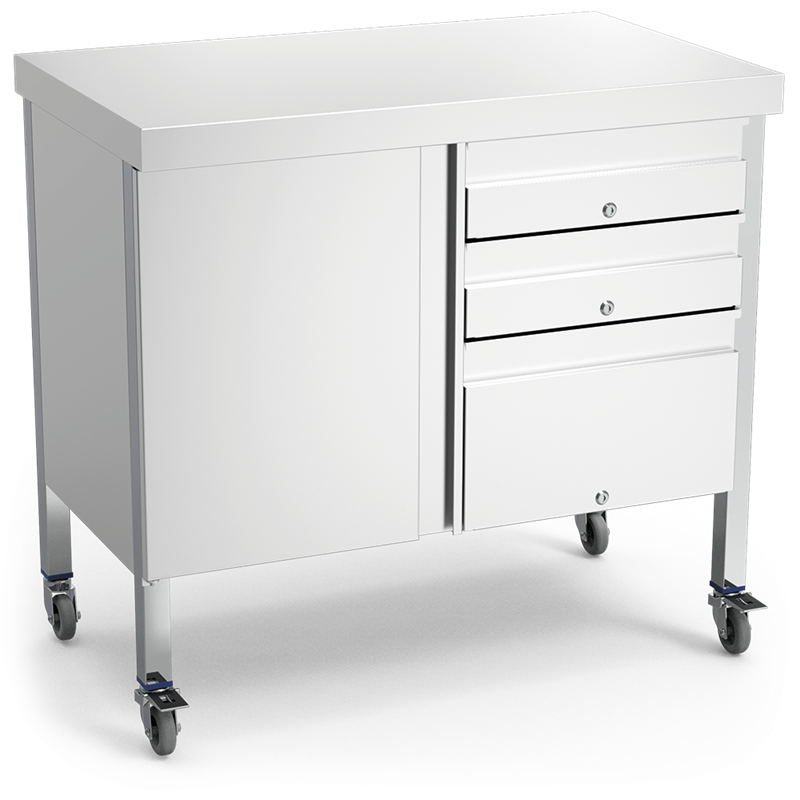 Mesa central para exteriores 1000x600x930 mm.