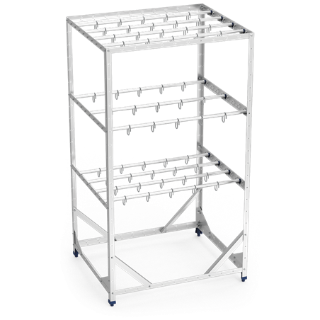 Palet para jamones 3 niveles 1153x953x2033 mm.