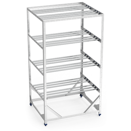 Palet para embutidos 4 niveles 1153x953x2033 mm.