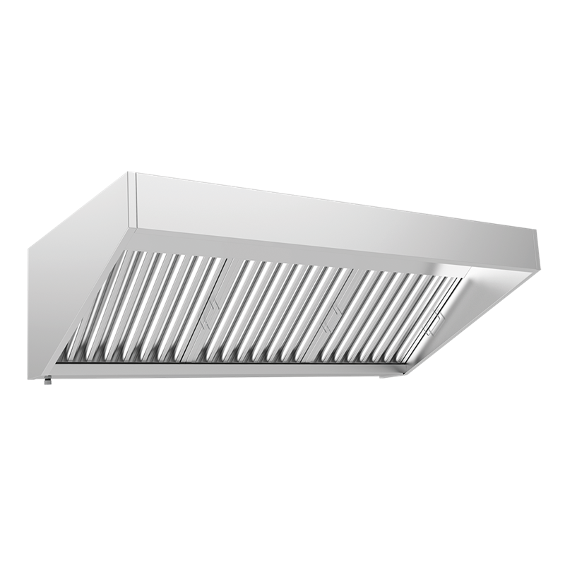 Campana extractora mural de acero inoxidable 1968x850x452 mm