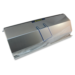 Dispensador de bolsas en rollo 375x140x125 mm.