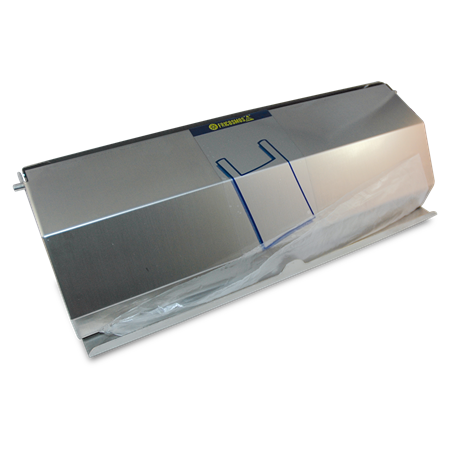 Dispensador de bolsas en rollo 375x140x125 mm.