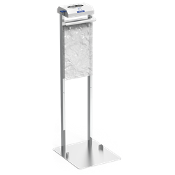 Conjunto dispensador de guantes y bolsas colgantes