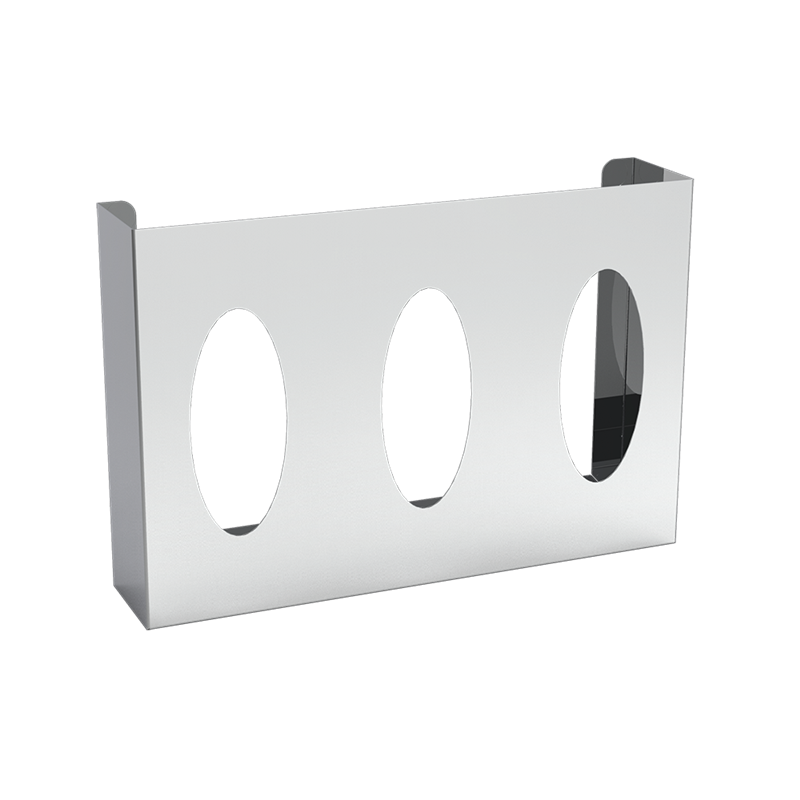 Dispensador de 3 cajas de guantes y/o tissues