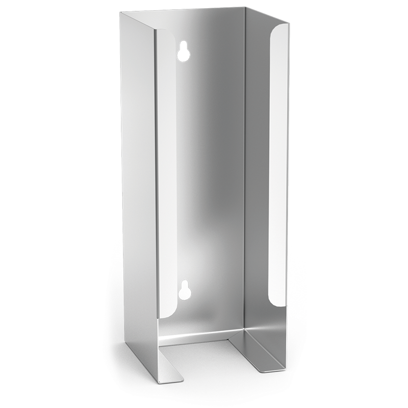 Dispensador inoxidable de cepillos para limpieza de manos y uñas