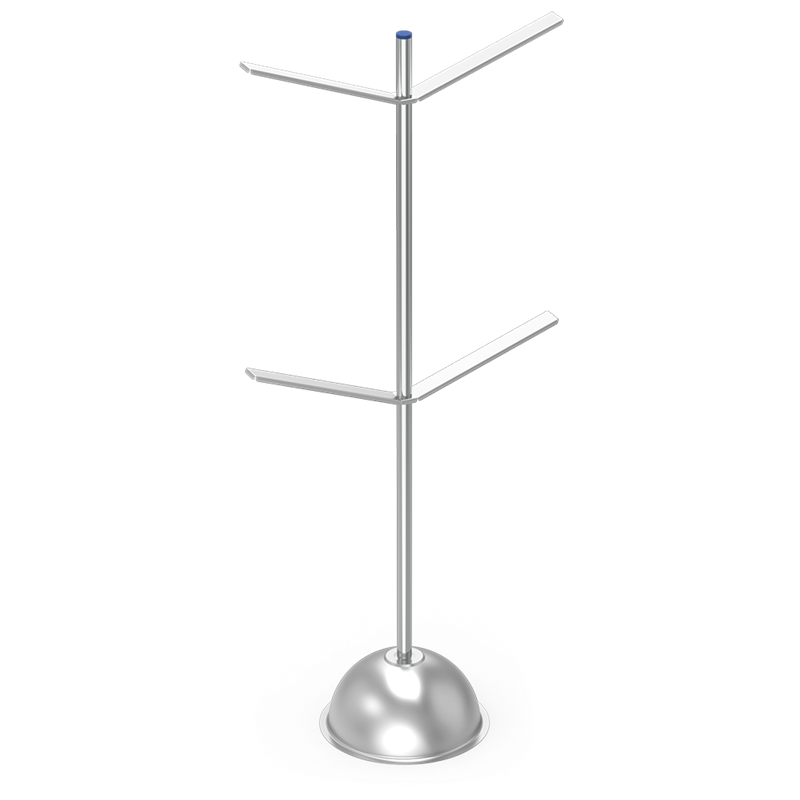 Columna para dispensador de bolsas 550x290x1245 mm.