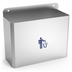 Papelera 330x130x275 mm.