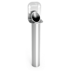 Cenicero mural para espacios reducidos 60x60x298 mm.