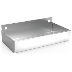 Cenicero mural de exteriores 207x114x60 mm. NF