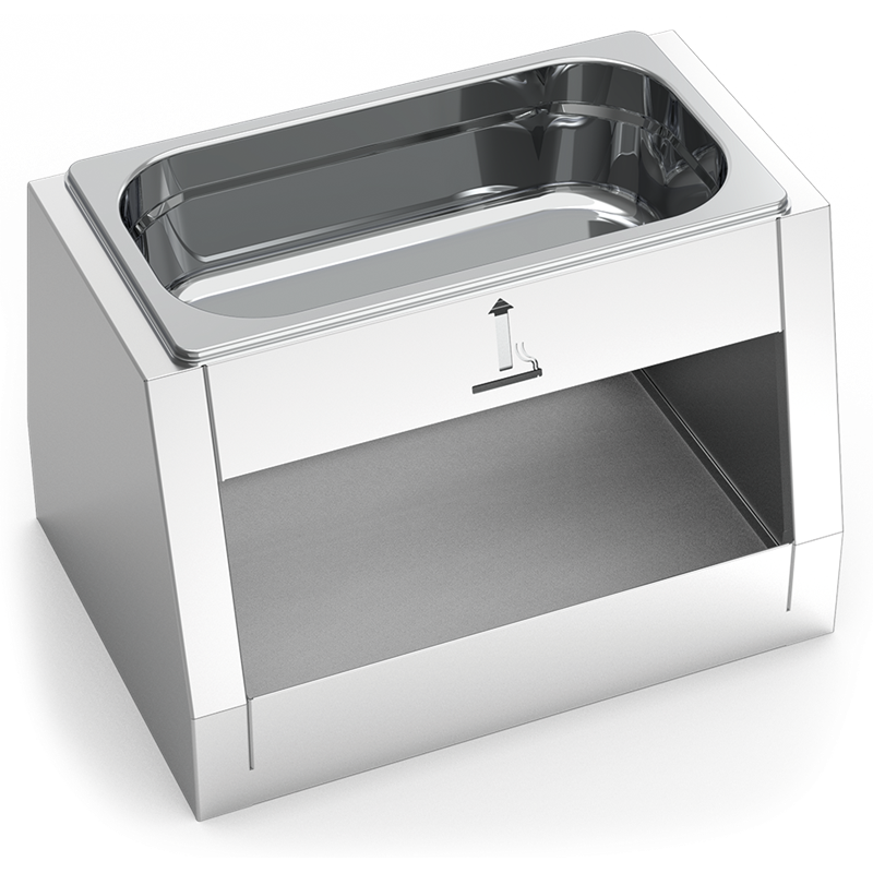 Caperuza portacenicero para papelera 360x258x254 mm.