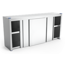 Armario de puertas correderas de 990x440x660 mm.