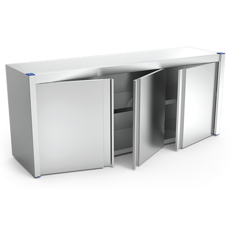 Armario inox de puertas abatibles 1075x440x660 mm