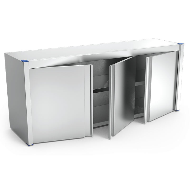 Armario inox de puertas abatibles 1575x440x660 mm