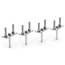Kit de fijación a techo para estanterías suspendidas