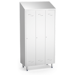 Taquilla grande de 3 puertas de 985x480x2010 mm.