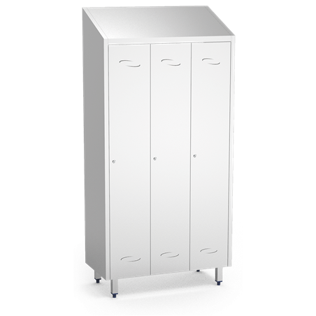 Taquilla grande de 3 puertas de 985x480x2010 mm.