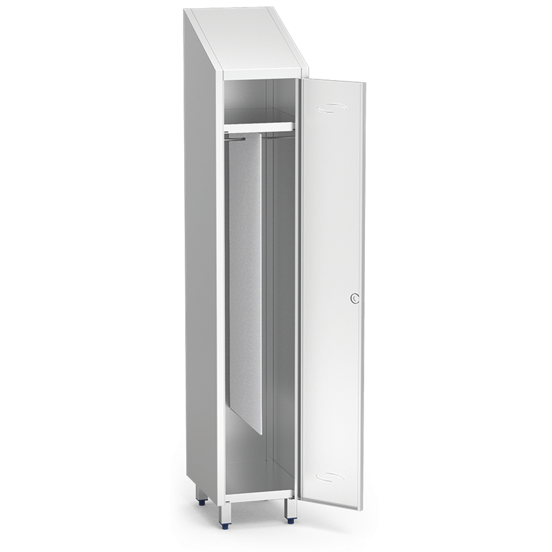 Separador para taquilla de puerta grande 450x3x1180 mm.