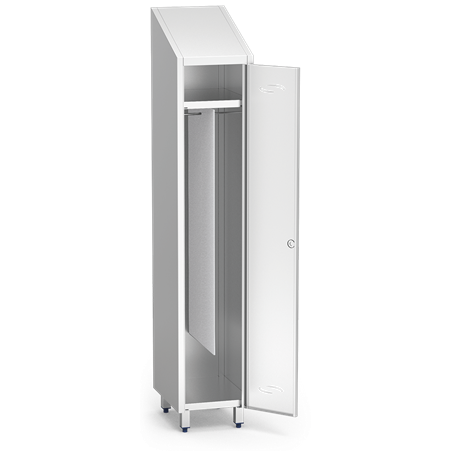 Separador para taquilla de puerta grande 450x3x1180 mm.