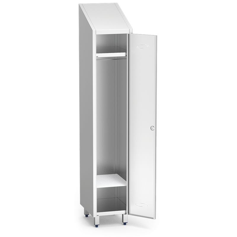 Separador de zapatos en acero inox. 300x450x197 mm.