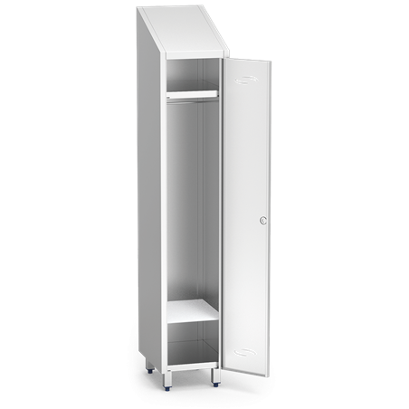 Separador de zapatos en acero inox. 300x450x197 mm.