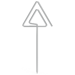 Portaprecios en varilla inox con pincho 60x6x160 mm