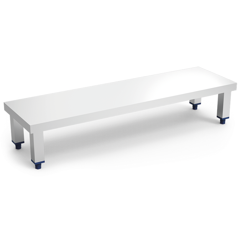 Escalón para vitrina de 1200x300x130 a 230 mm.