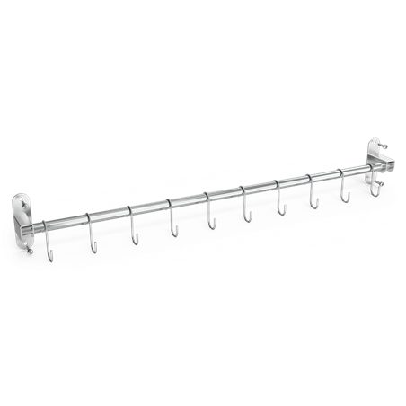 Kit para colgar utensilios de 750x50x100 mm con 10 ganchos