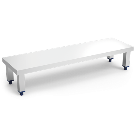 Escalón para vitrina de 1000x400x130 a 230 mm.