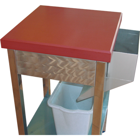 Tolva evacuación desperdicios para adosar a tajo