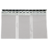 Cortina de lamas de PVC 984x40x2000 mm.