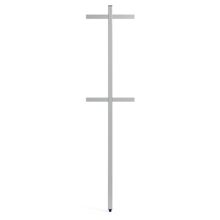 Columna perforada p/pletina central 40x40x2000 mm.