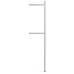 Columna perforada p/pletina terminal 40x40x2000 mm.