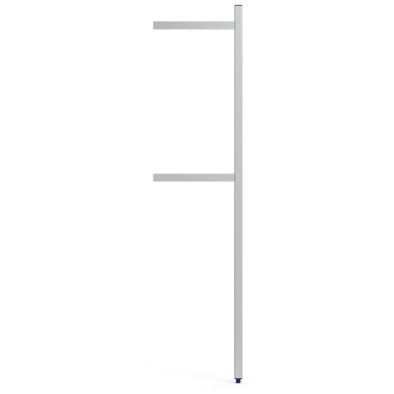 Columna perforada p/pletina terminal 40x40x2000 mm.