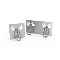 Parking para mascotas doble 240x45,5x120 mm.