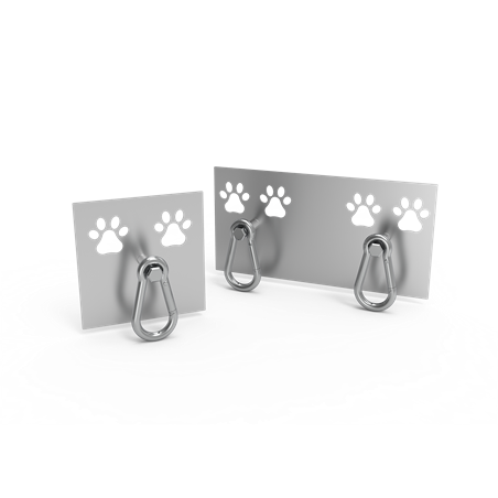 Parking para mascotas doble 240x45,5x120 mm.