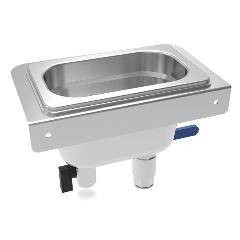 Lavaporcionador de helados mural 192x120x151 mm