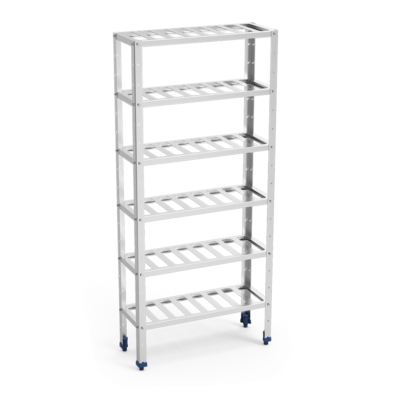 Estantería para almacenaje de botellas 1400x300x1750 mm.