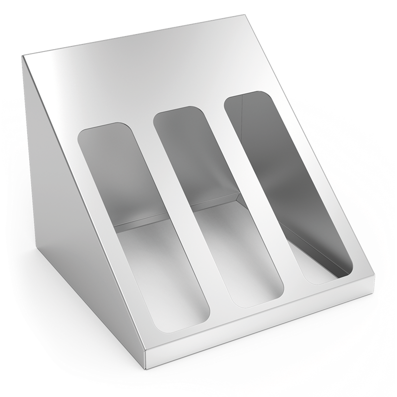 Botellero de sobremesa para exposición de botellas