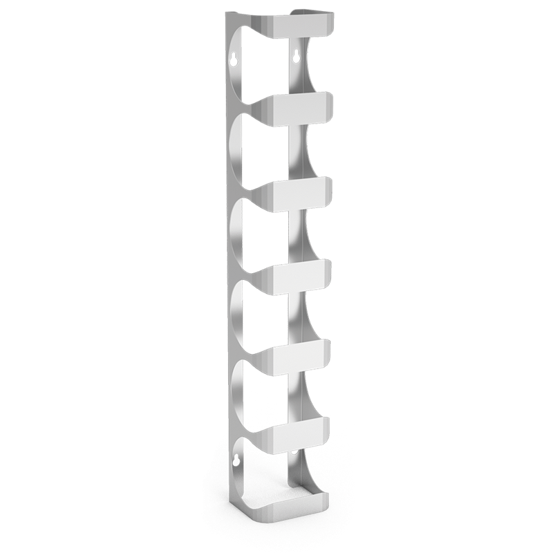 Botellero mural para 6 botellas de cava