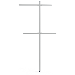 Columna para tubo central 40x40x2000 mm.